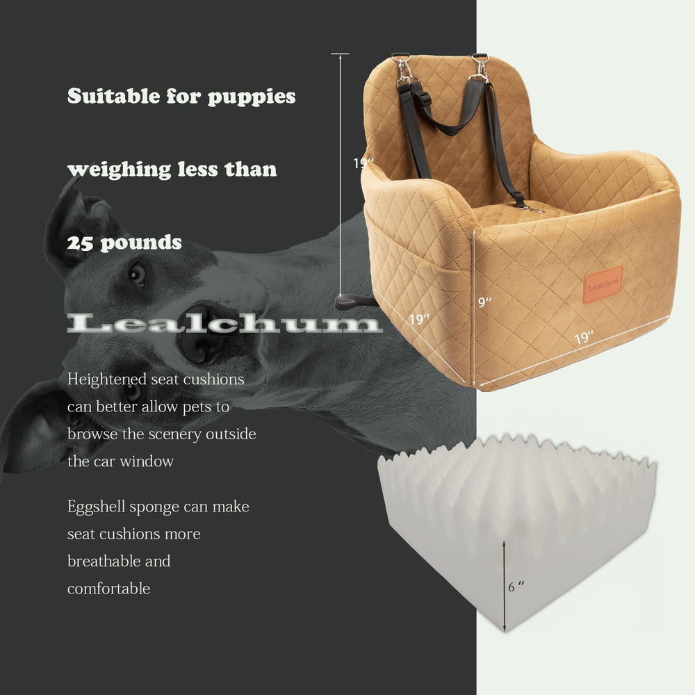 Lealchum superficie espuma memoria suave para confort durante el viaje.