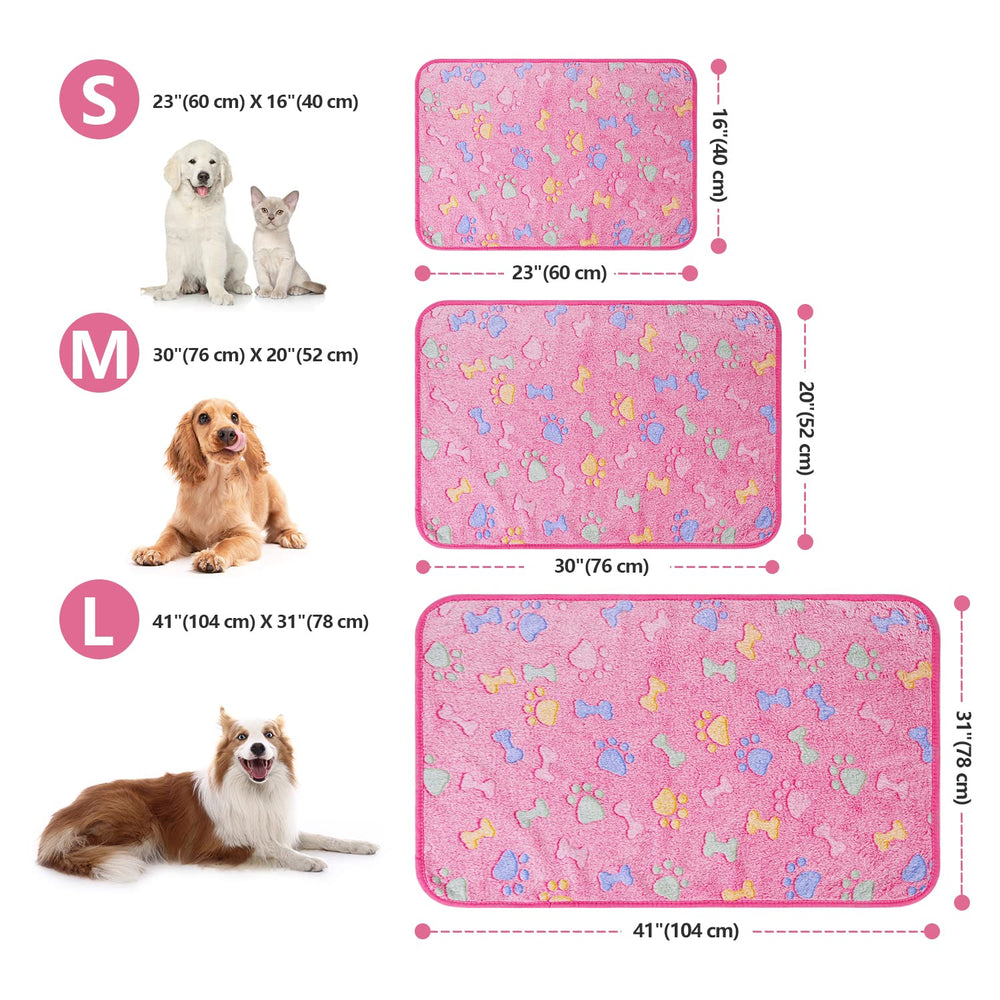 Manta LeapSheep de colores variados, suave y duradera para mascotas