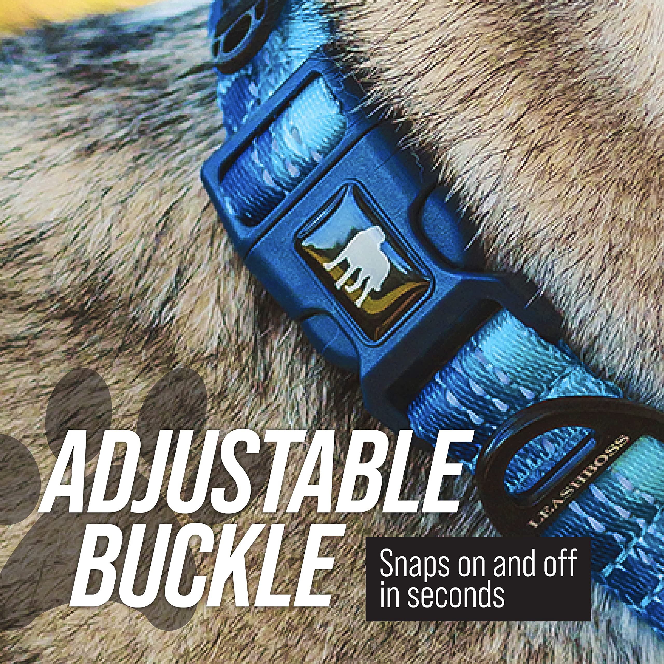 Ajuste cómodo y seguro para perros de distintas tallas con Leash Boss.