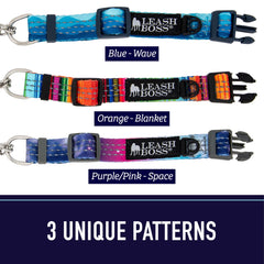 Leash Boss collar martingale con dos puntos de anclaje para mayor versatilidad