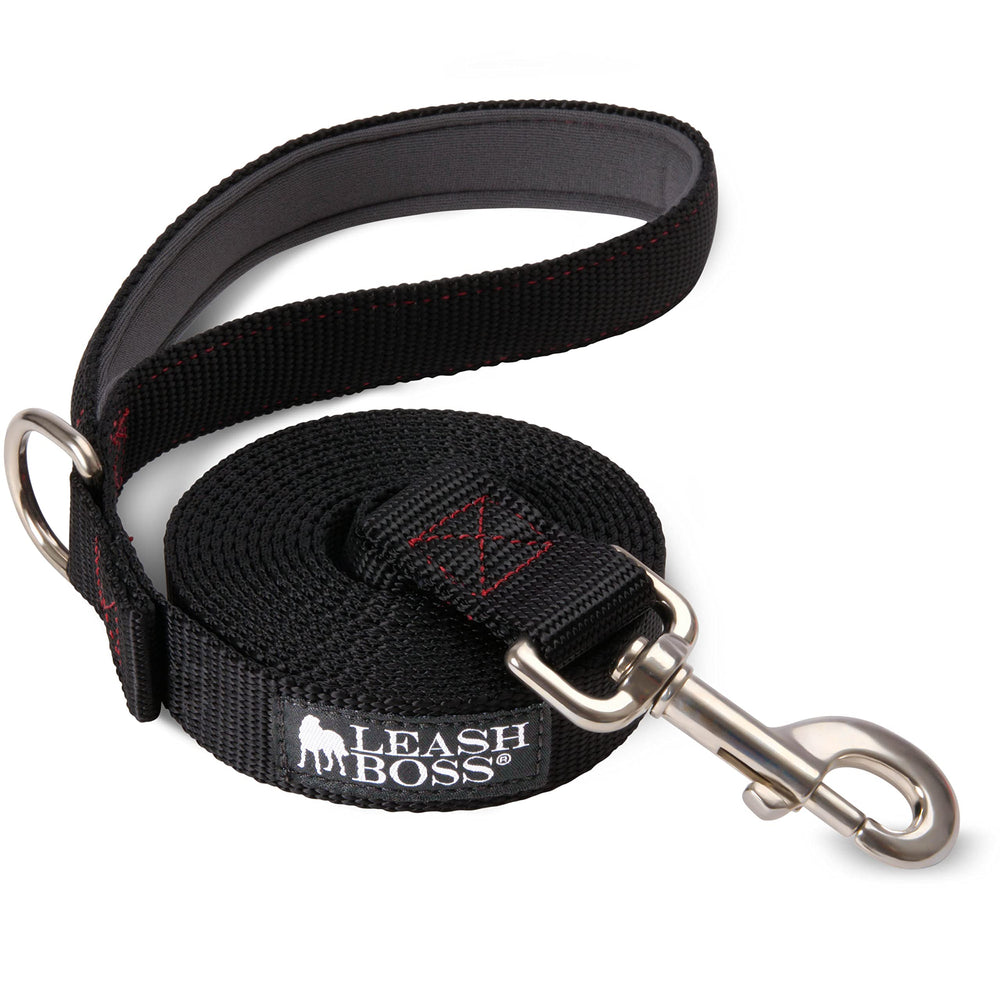 La correa Leash Boss de 10 pies, vista general para paseos con control.