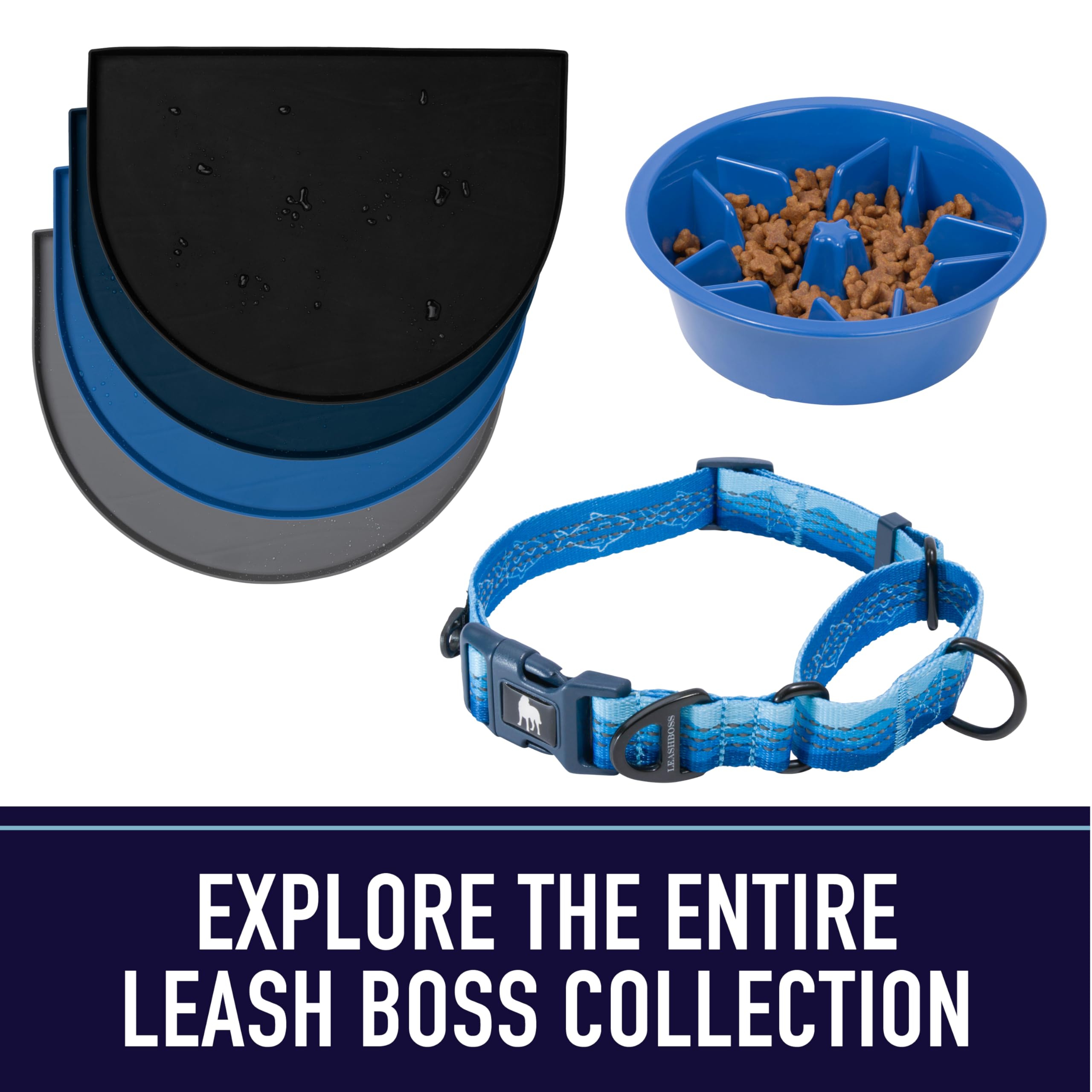 Leash Boss 15 pies, control a distancia para explorar con seguridad.