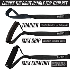 Leash Boss Long Trainer, manija de espuma para mayor comodidad durante el entrenamiento.