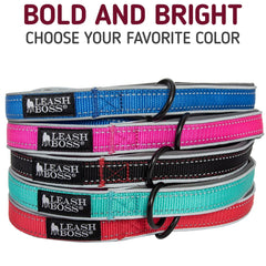Leash Boss, variedad de colores y patrones para estilo del perro.