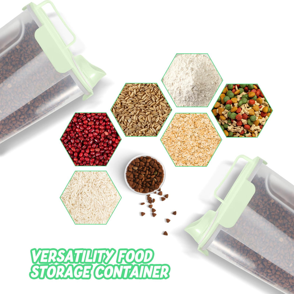 LEAWALK capacidad de 5 litros para croquetas, arroz y cereales.