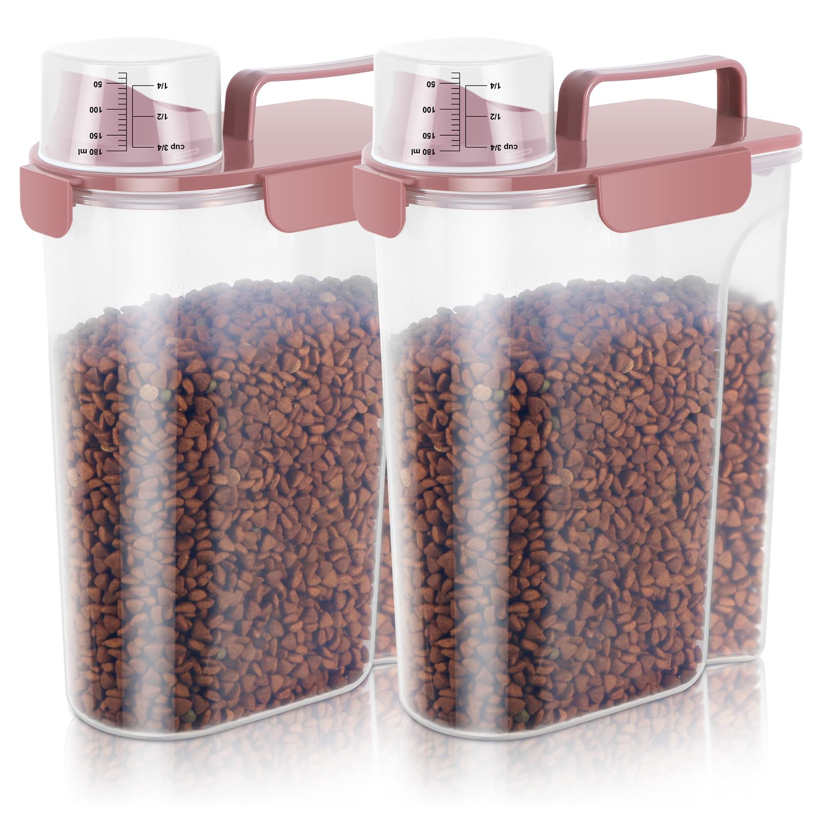 LEAWALK contenedor 5L con pico grande para verter fácilmente la comida.