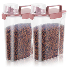 LEAWALK contenedor 5L con pico grande para verter fácilmente la comida.
