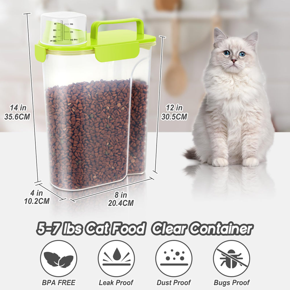 LEAWALK boquilla grande, vertido fácil de comida para mascotas