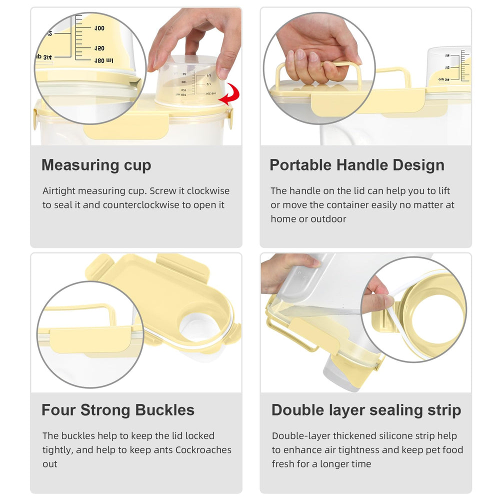 LEAWALK asa ergonómica para transportar alimento fácilmente.