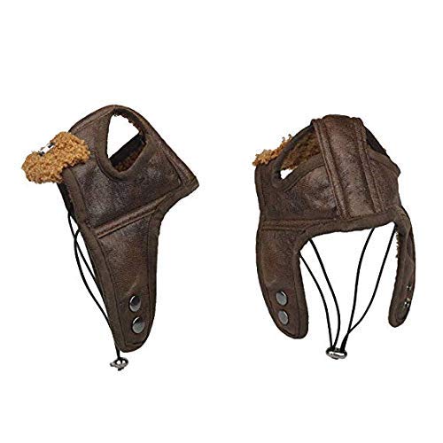 Gorra avión Leconpet para perro orejas dobles: ajuste cómodo para paseos fríos.