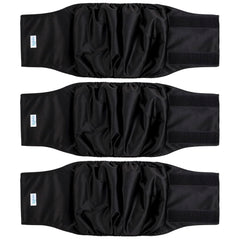 Pañales Leekalos para perro macho, ajuste de cintura en talla grande, uso diario.