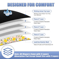Pañales anti-fugas Leekalos con capa exterior PUL para proteger el hogar.