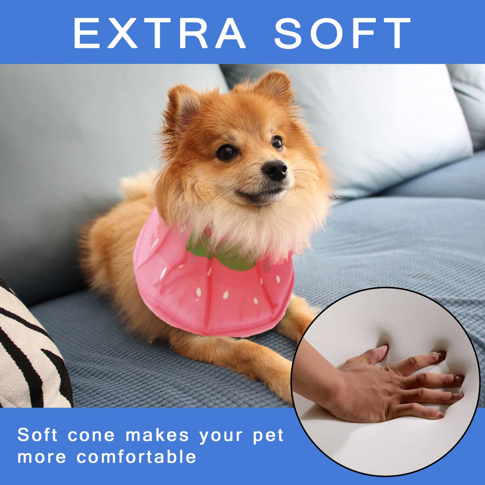 Collar de recuperación ajustable leeper para perros, cómodo y fácil de colocar