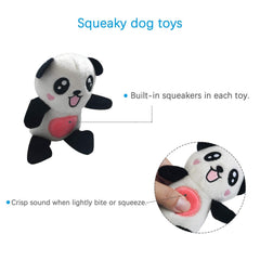 LEGEND SANDY panda juguete suave con sonajero para cachorros