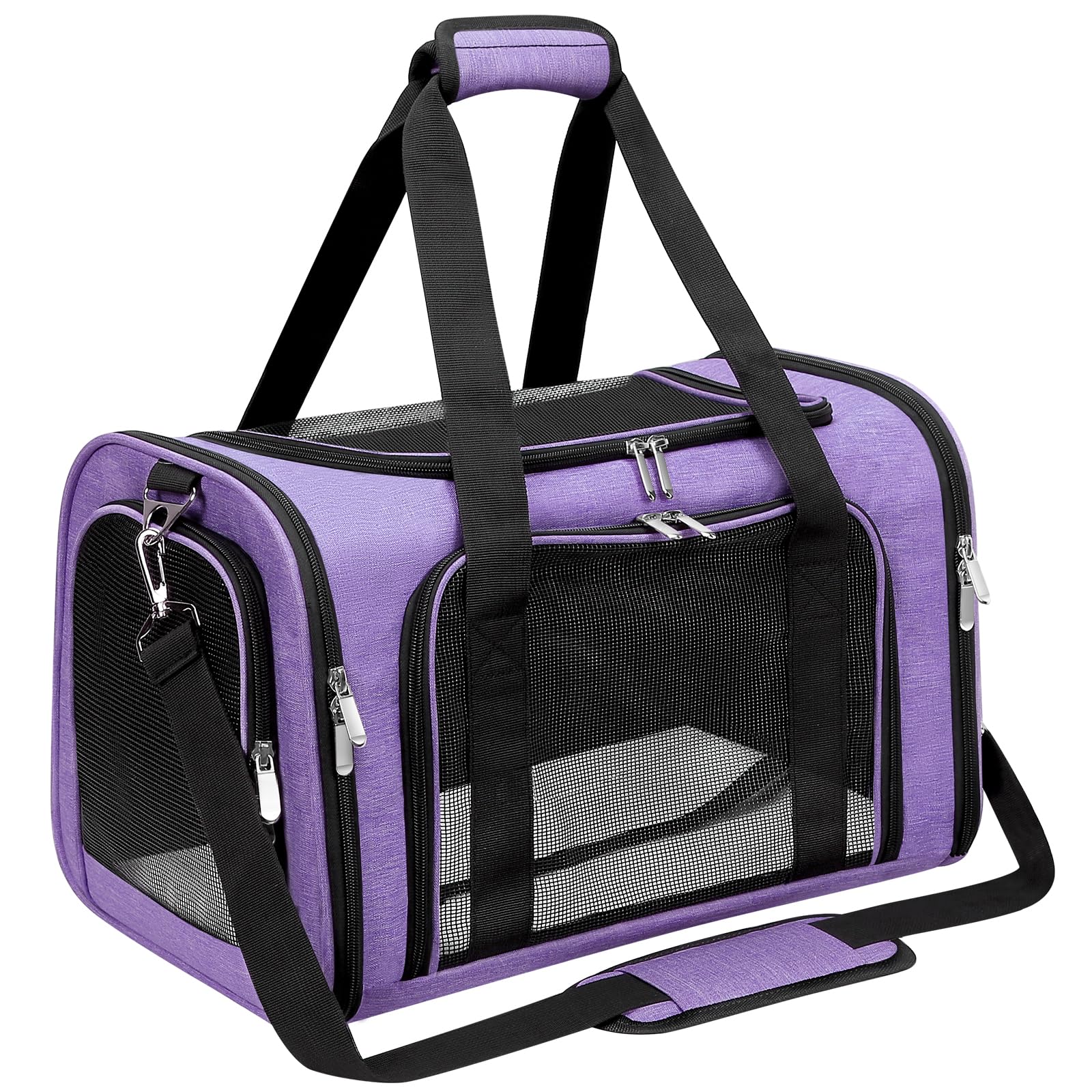 LEHNI transportín blando para mascotas, viaje cómodo y compacto