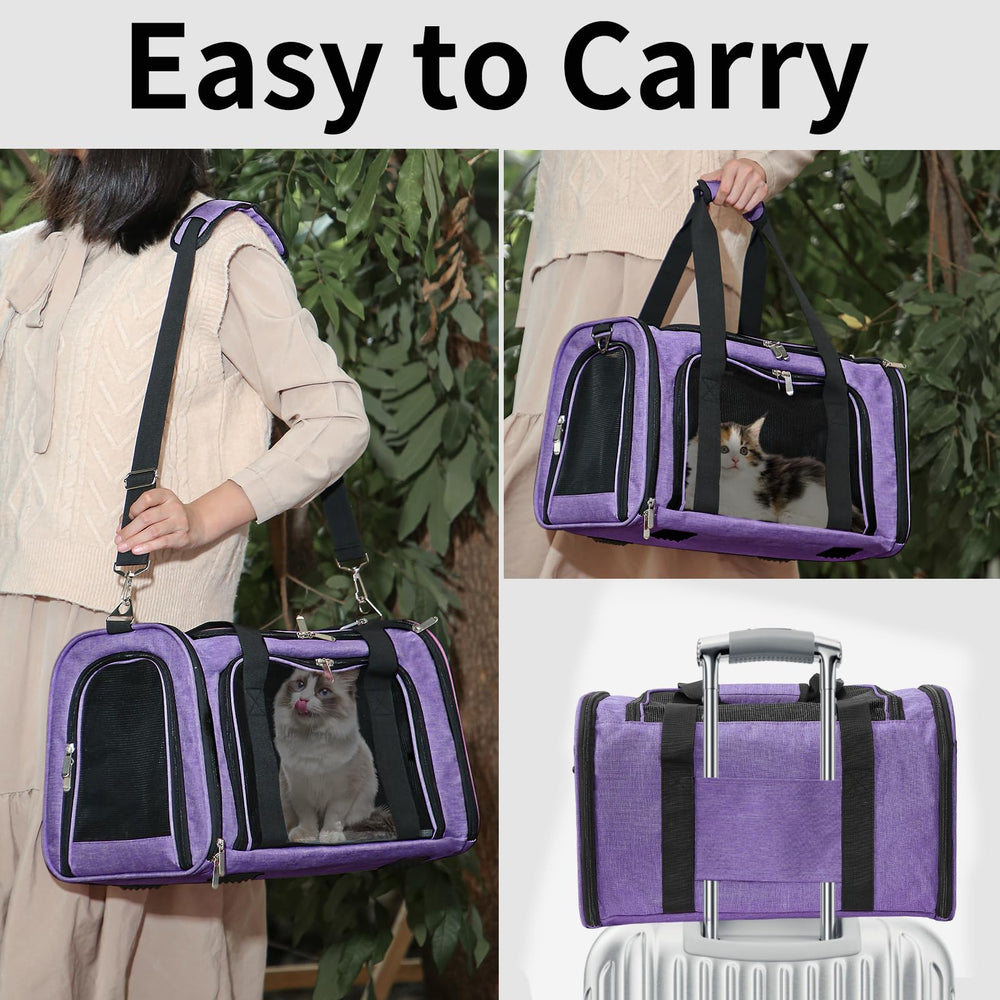 LEHNI transportín interior con tapete lavable para fácil limpieza