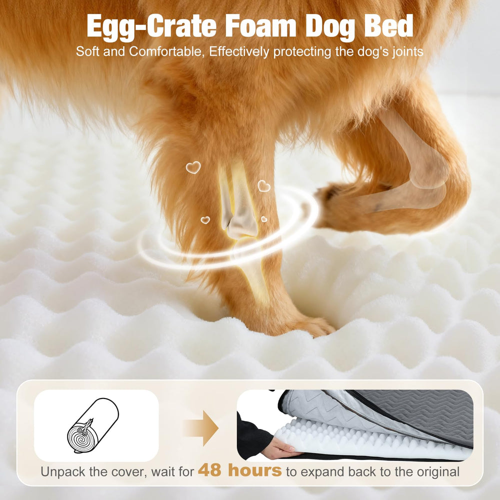 Lekereise cama para perro auto dimensiones-53-9-18-1-pulgadas cubre la mayor parte del asiento.
