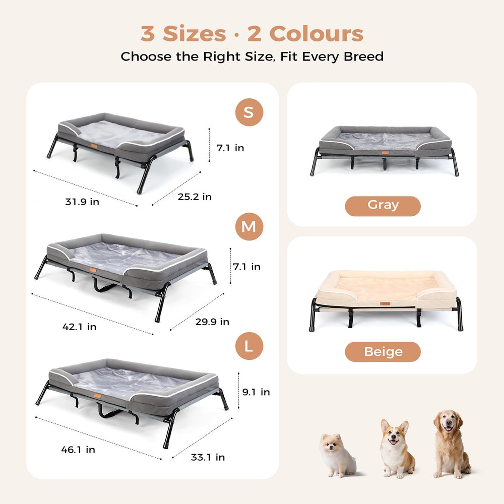 Lekereise cama para perros pequeños, tamaño 32x25, ideal para mascotas ligeras.