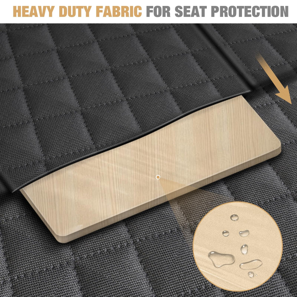 Lekereise cubre asientos impermeable protege contra suciedad.