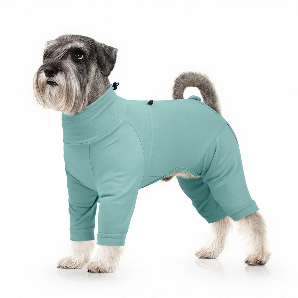 LeleTail: pijama de recuperación para perros con cierre trasero, cómodo y fácil de colocar.