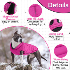 Ajuste seguro con velcro y banda elástica para cómodo ajuste en invierno.