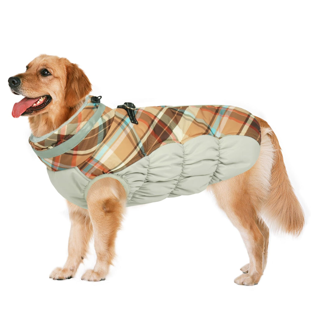 Chaleco Lelepet para perro talla XL con arnés integrado, comodidad y seguridad.