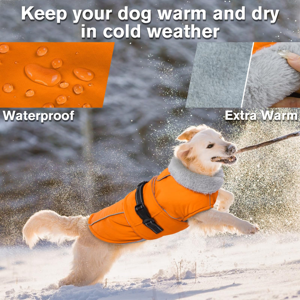 LeLePet forro polar abrigo perro invierno para mantener el calor.