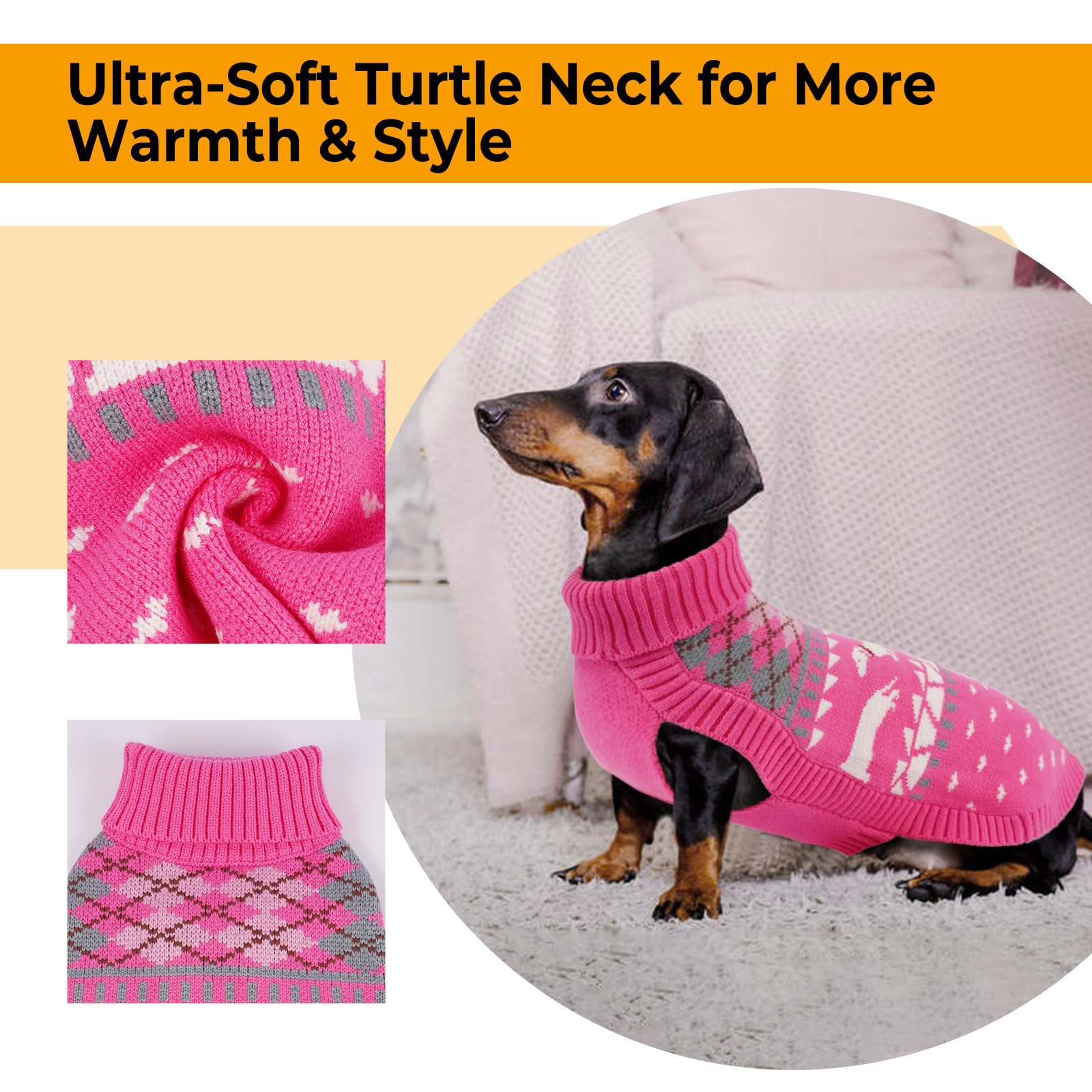 LeLePet sudadera dachshund tejido suave y cómodo
