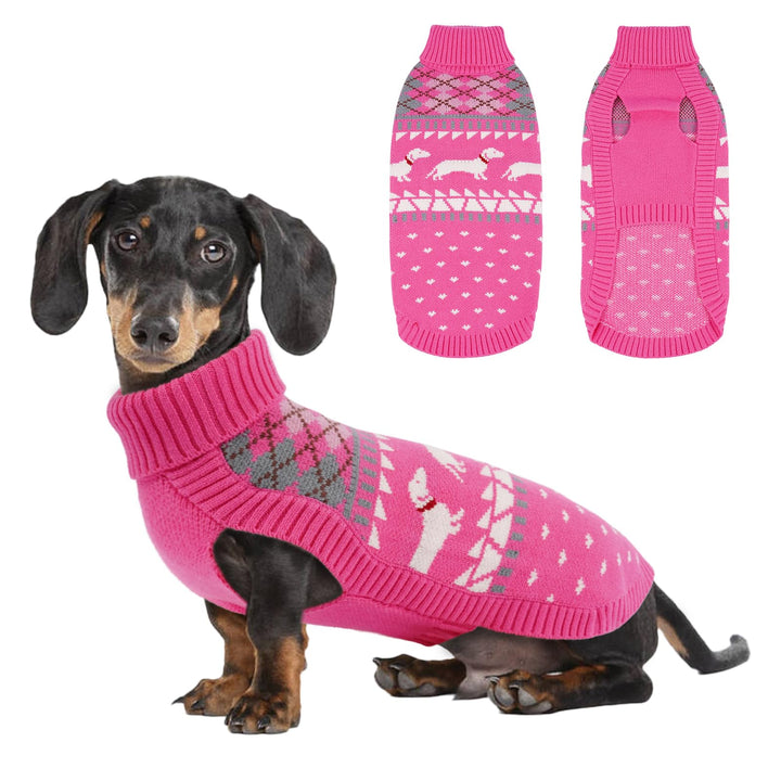 LeLePet sudadera dachshund torso largo para paseos cálidos