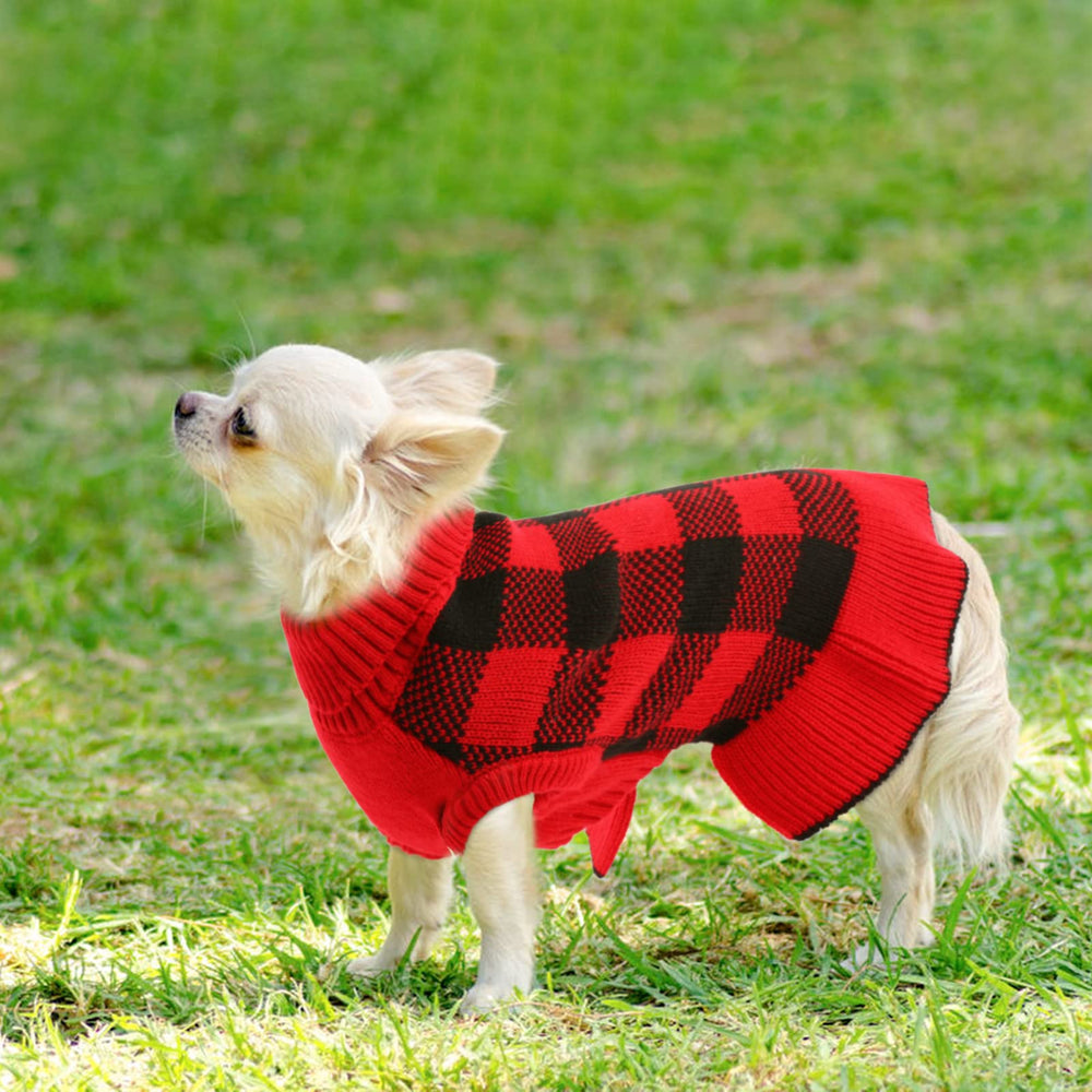 LeLePet sudadera rojo tallas XS-XL para perros pequeños y medianos.