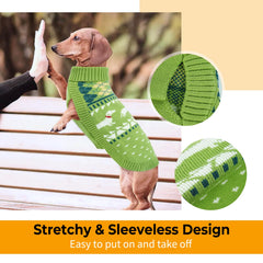 LeLePet suéter dachshund diseño original para fotos y fiestas