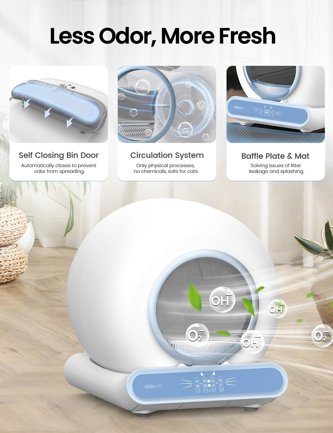 LELOKIDZ diseño-compacto-espacios-pequeños cabe en apartamentos sin problemas.