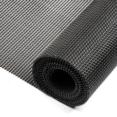 Lengtimo pantalla de ventana anti-mascotas, rollo 36x200, color carbón, ideal para hogares con gatos.