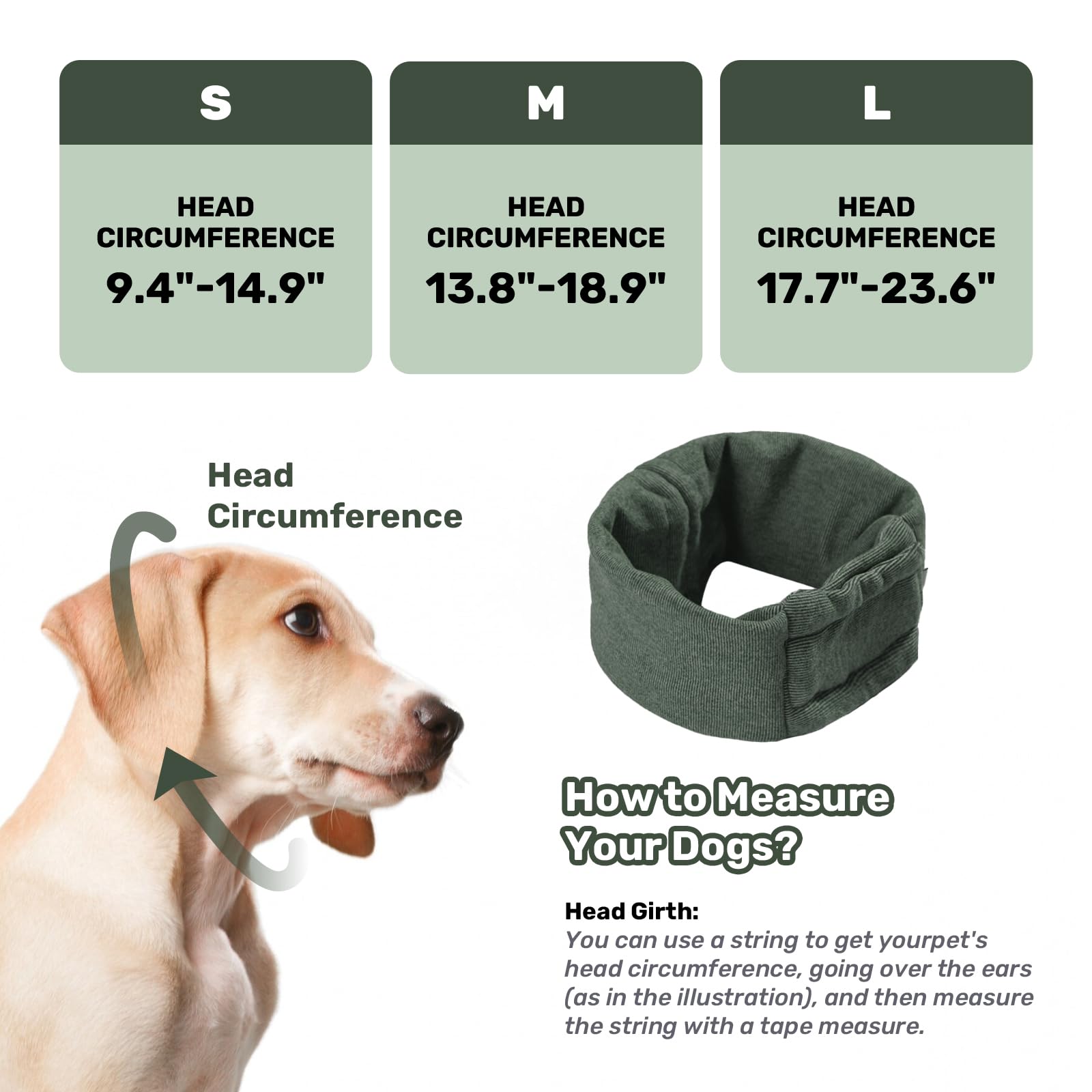 Leotrag mantiene orejas calientes en días fríos para perros.