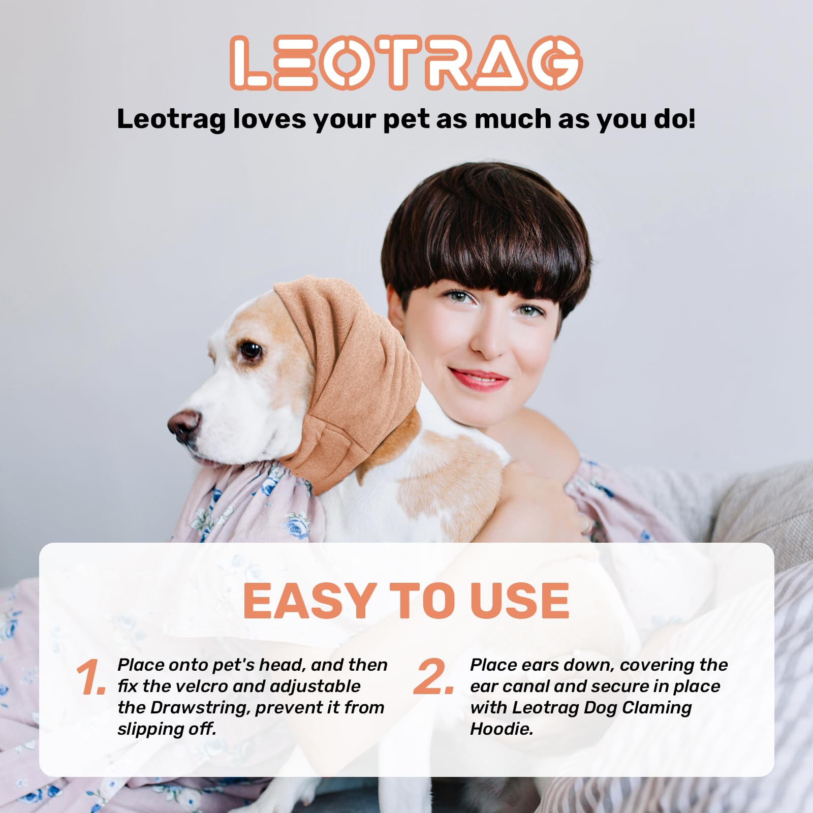 Leotrag ideal para salidas ruidosas y viajes en coche.