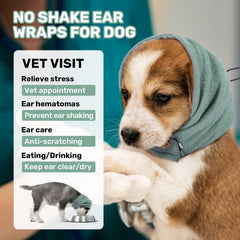 Leotrag Sudadera Calmante para Perros con cierre Velcro para ajuste rápido.