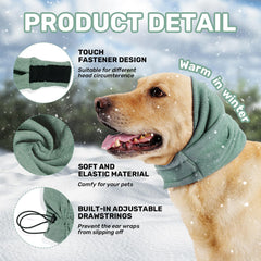 Leotrag Sudadera Calmante para Perros cobertura de cabeza para calor y protección.