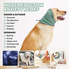 Leotrag Sudadera Calmante para Perros tejido transpirable para comodidad.
