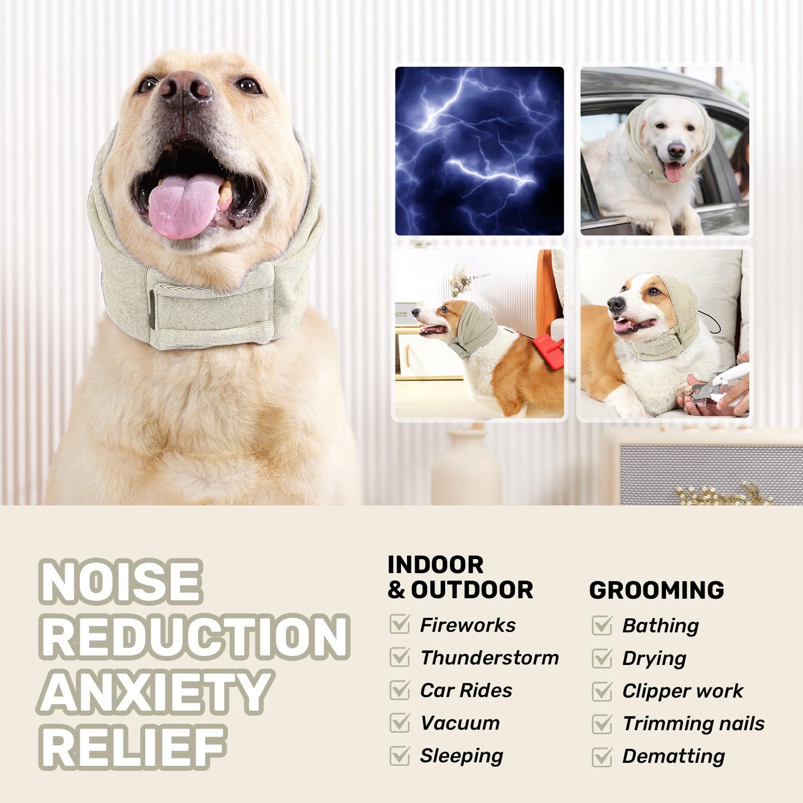 Leotrag Sudadera Calmante para Perros: tejido ligero y transpirable para comodidad.