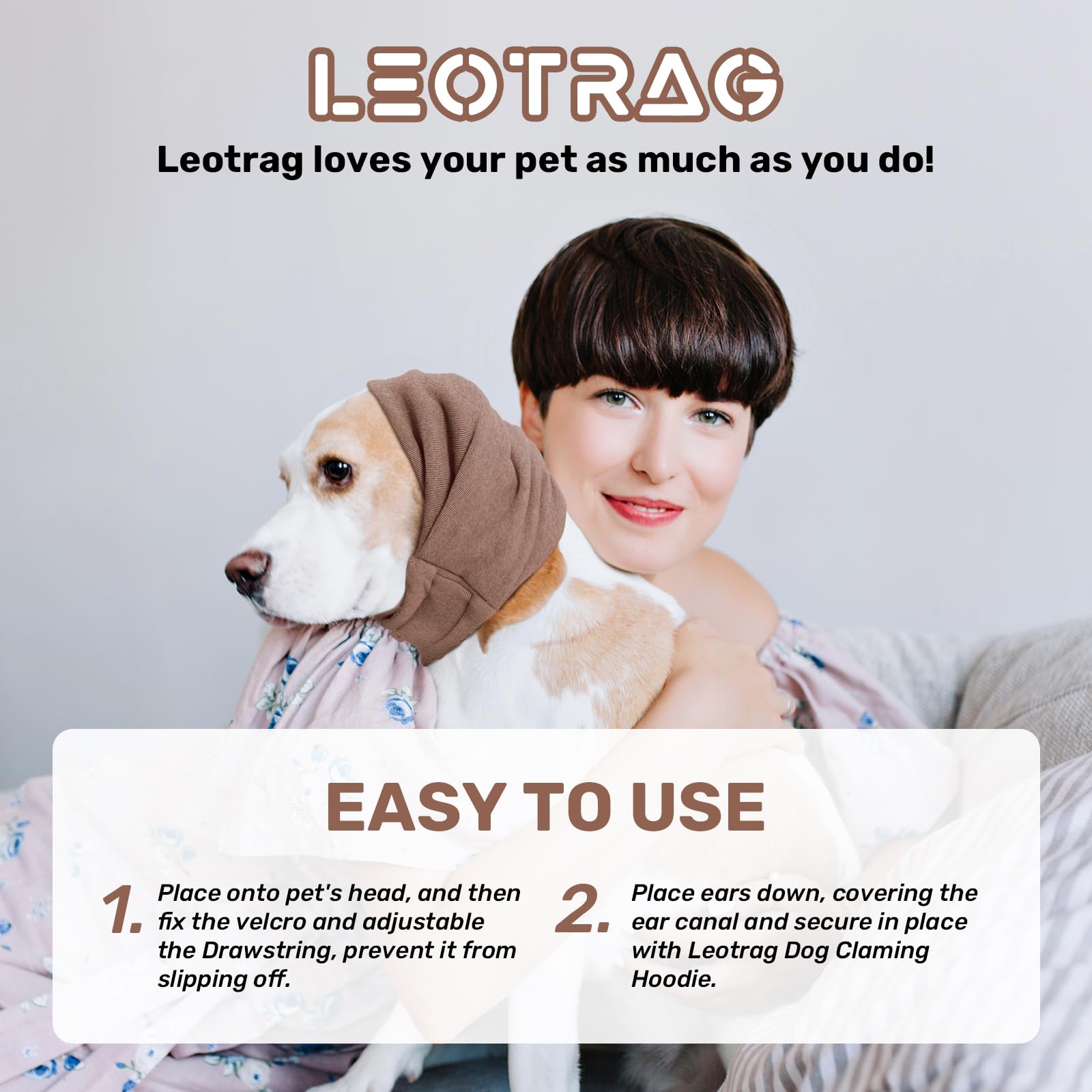 Uso diario con Leotrag, mantiene orejas cálidas en clima frío.