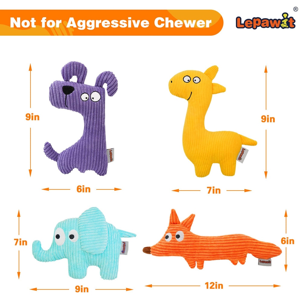 Dimensiones Lepawit 9-1 pulgadas, tamaño ideal para perros pequeños.