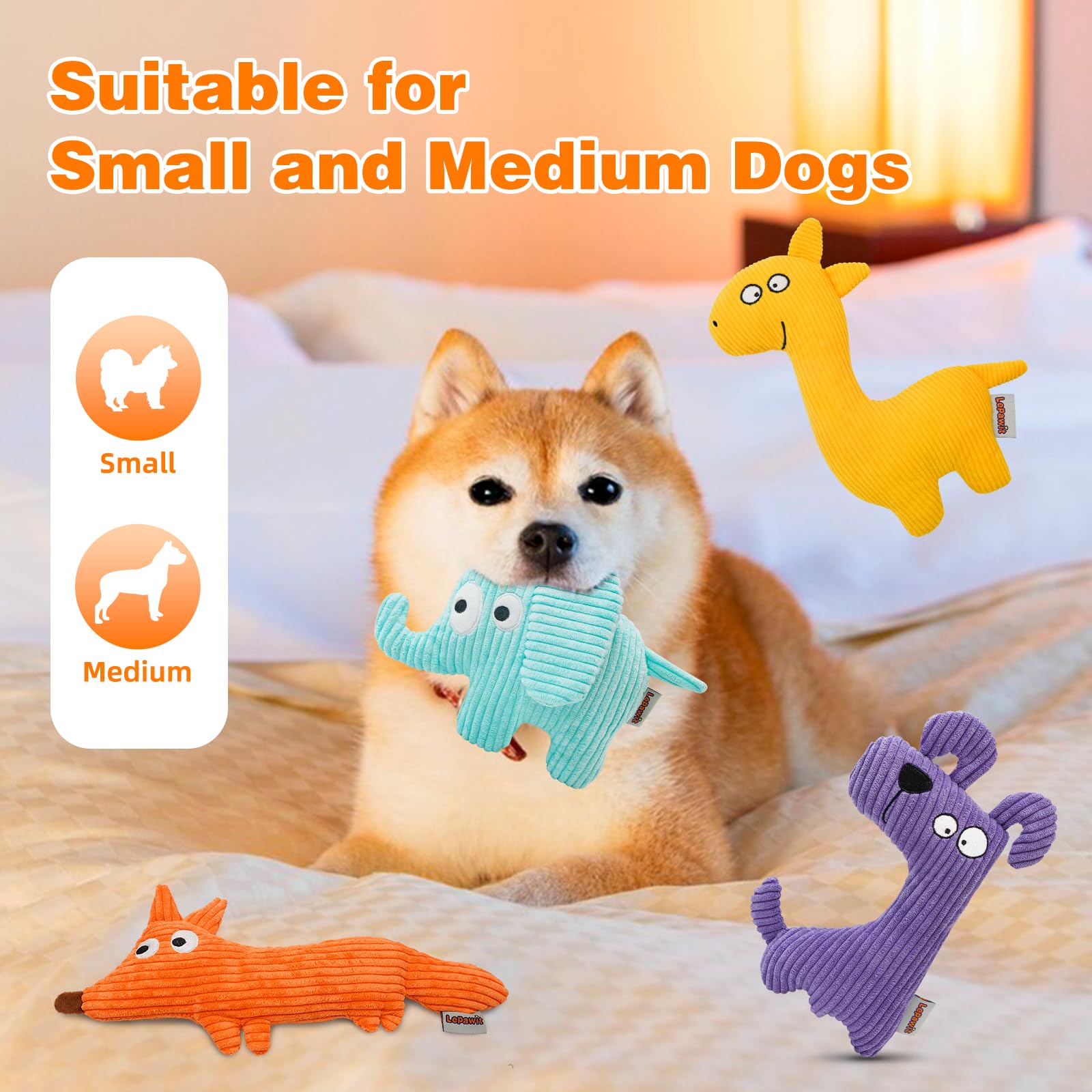 Juguete interactivo Lepawit para perros pequeños y medianos, juego en interiores.