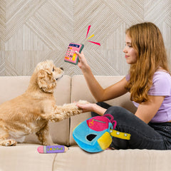 Lepawit Juguete con cuerda de algodón para limpieza dental en perros.