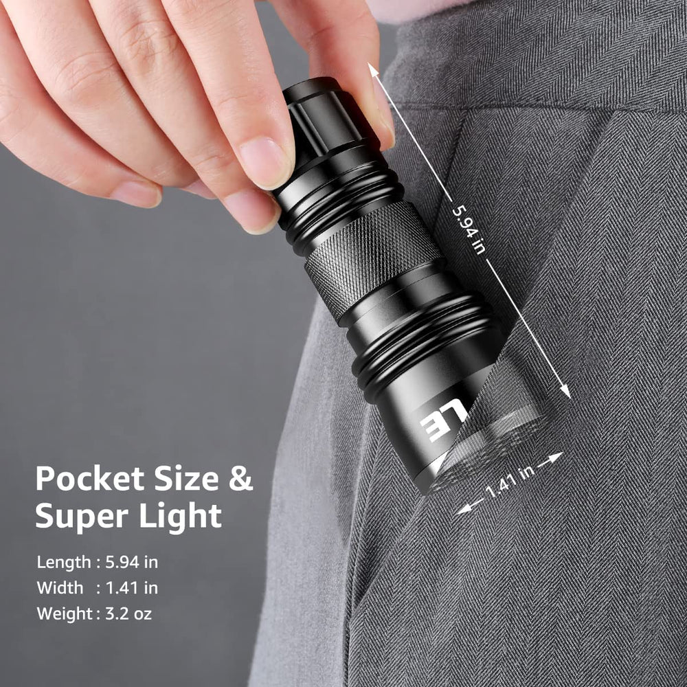 Lepro linterna UV 395nm ilumina tinta invisible en papel