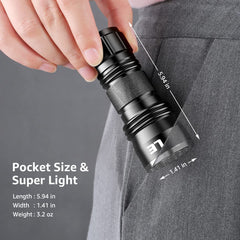 Lepro linterna UV 395nm ilumina tinta invisible en papel