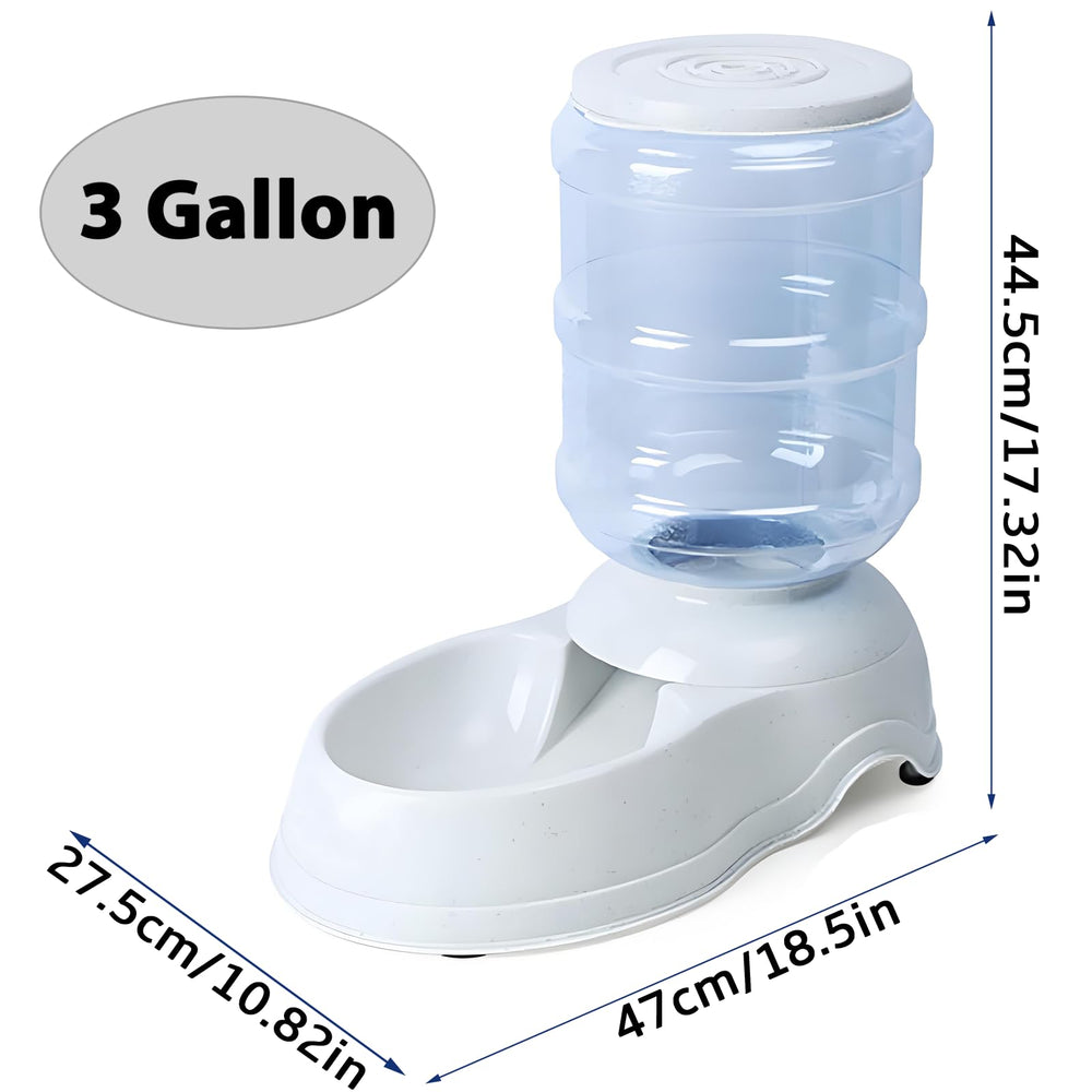 Leptzoa Dispensador automático para perros grandes, diseño estable y uso diario sin interrupciones.