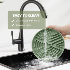 Lesipee Slow Feeder dimensiones 19 cm apto para perros y gatos.