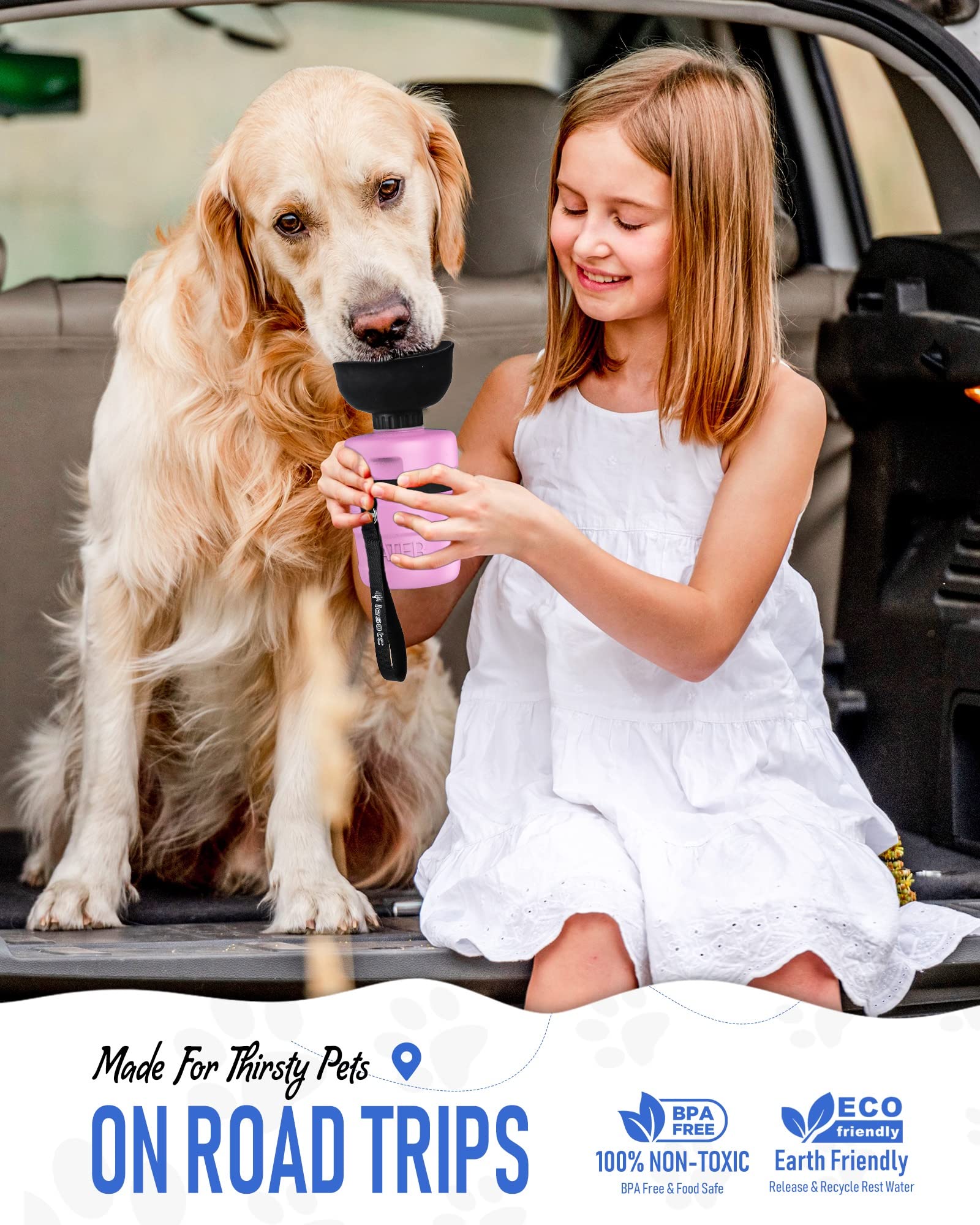 Lesotc plástico apto para alimentos, sin BPA, seguro para mascotas.