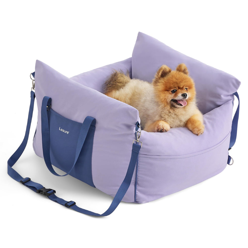 LE SURE Lesure, asiento elevador para perro pequeño en el frente, seguridad mejorada.