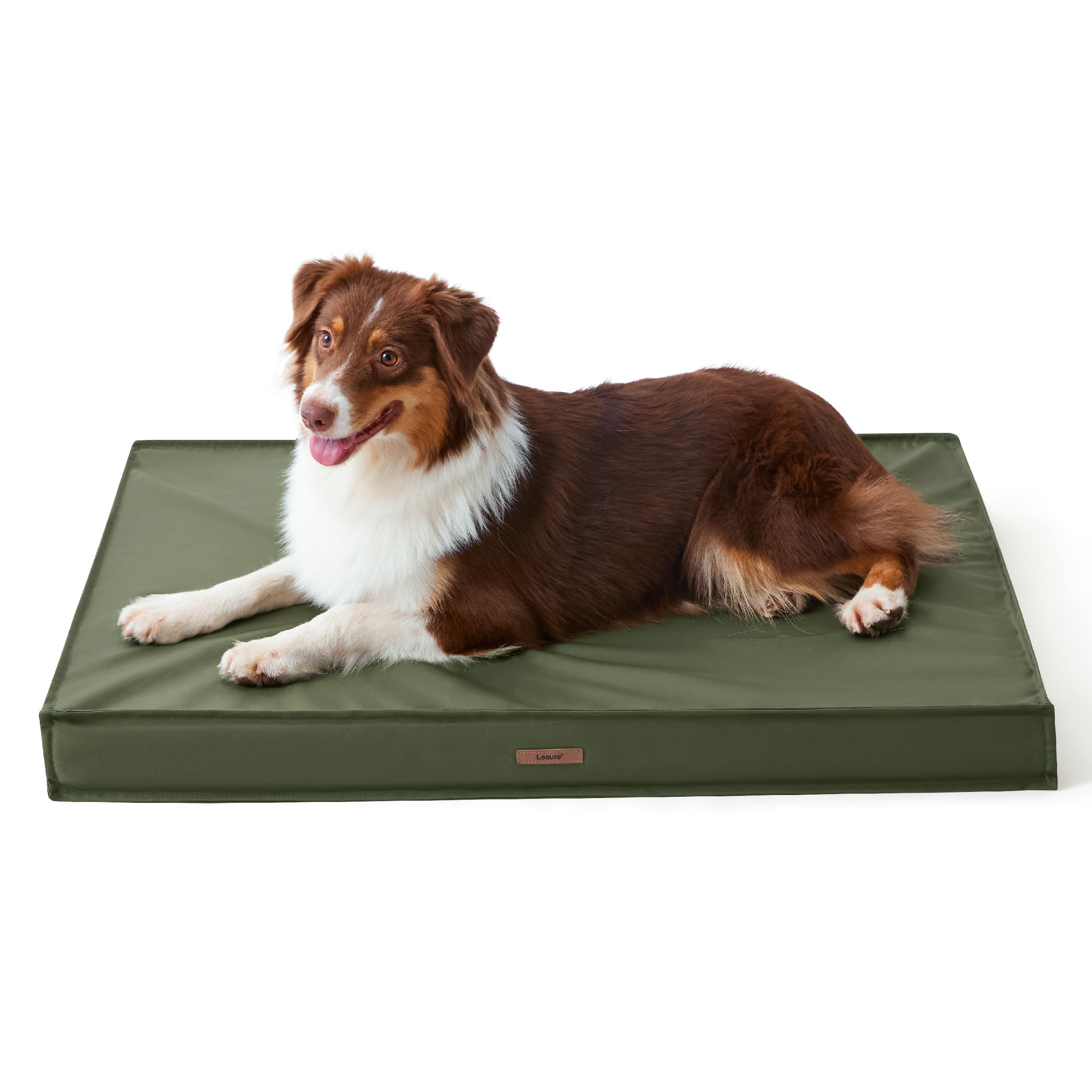 LE SURE cama para perros exterior impermeable, lista para interior o jardín.